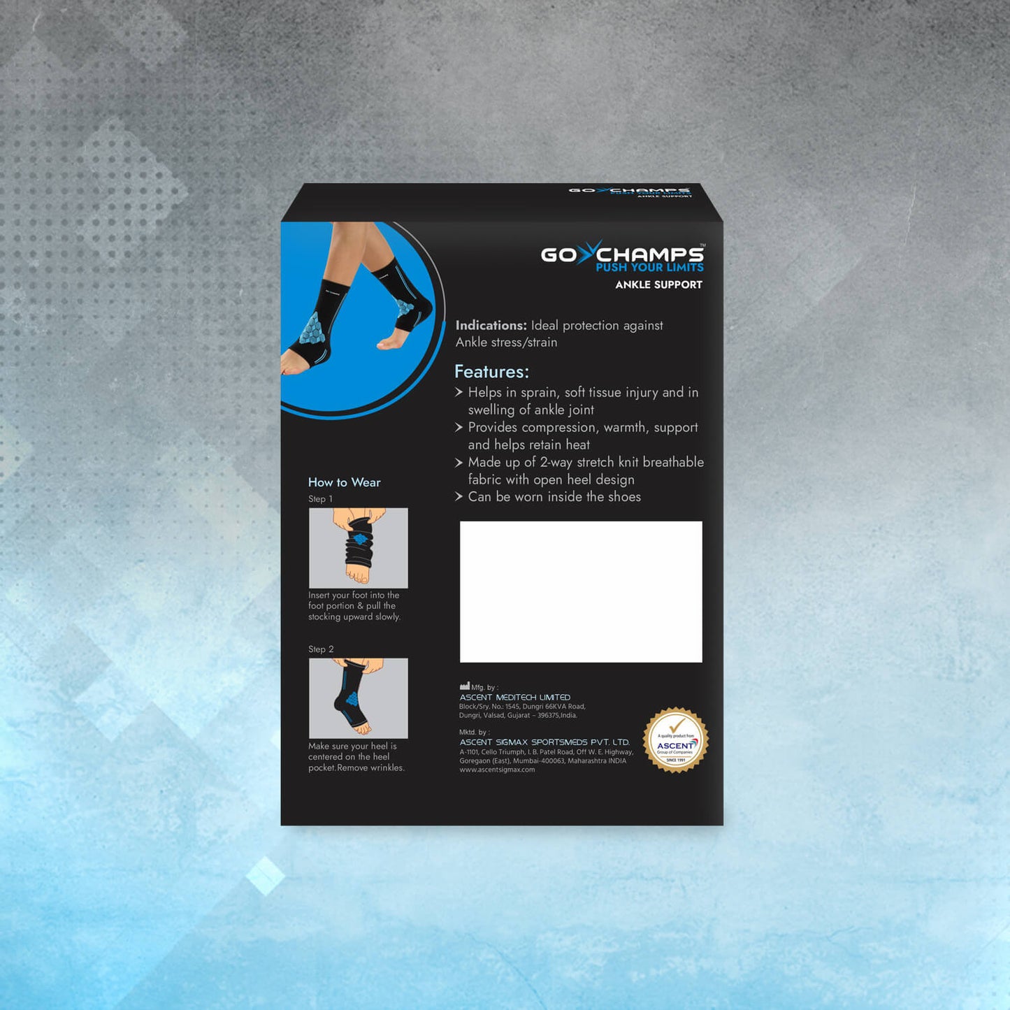 GoChamps Ankle Support