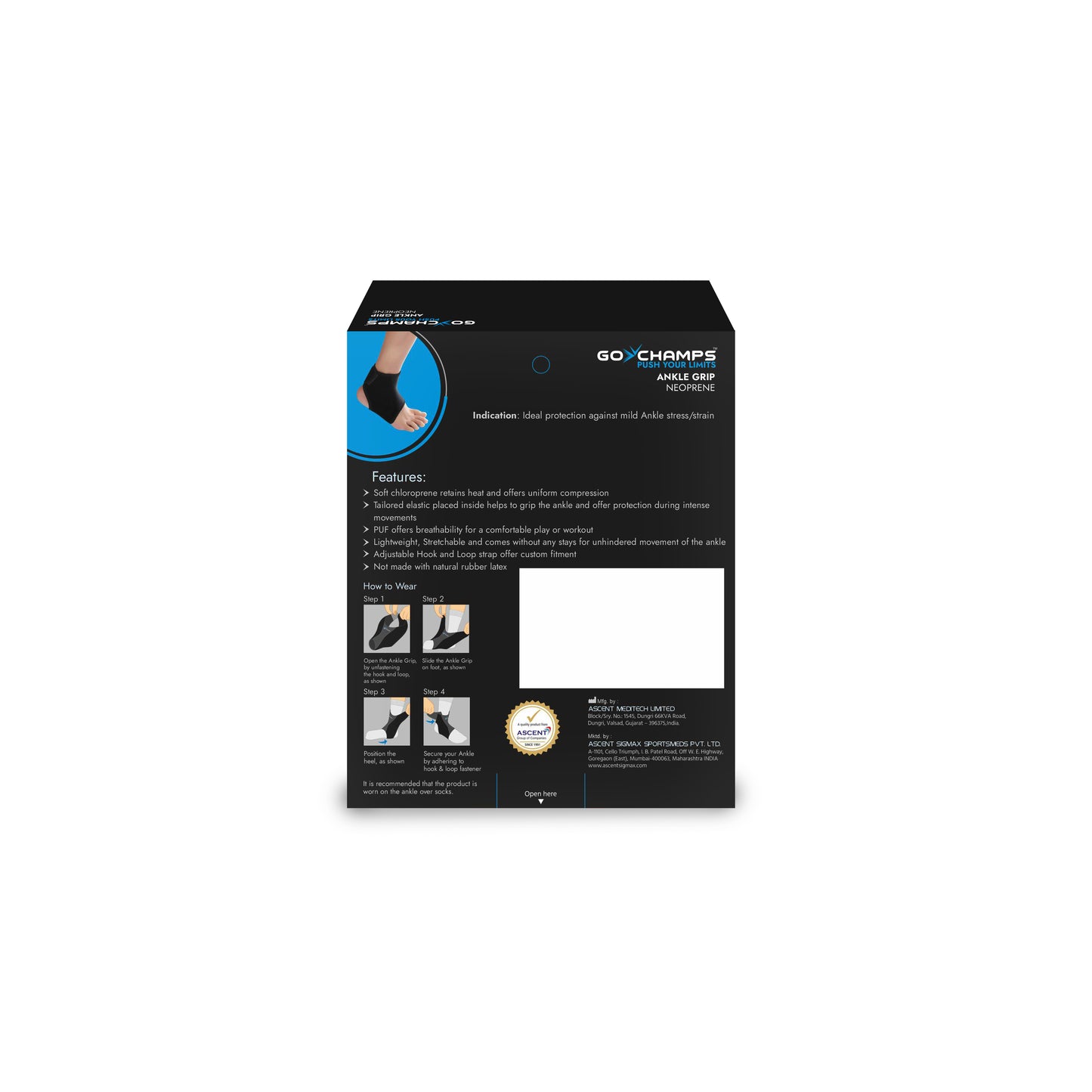 Ankle Grip Neoprene