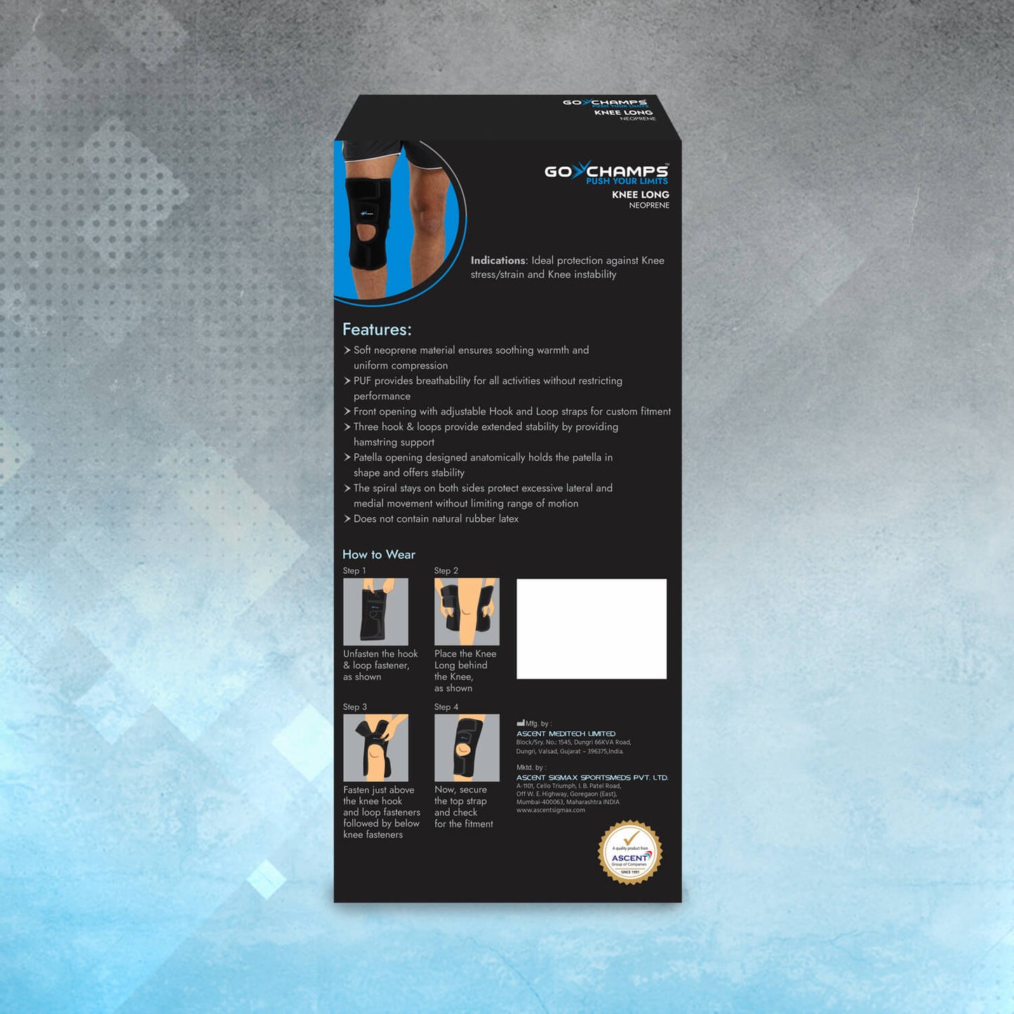 Knee Long Neoprene