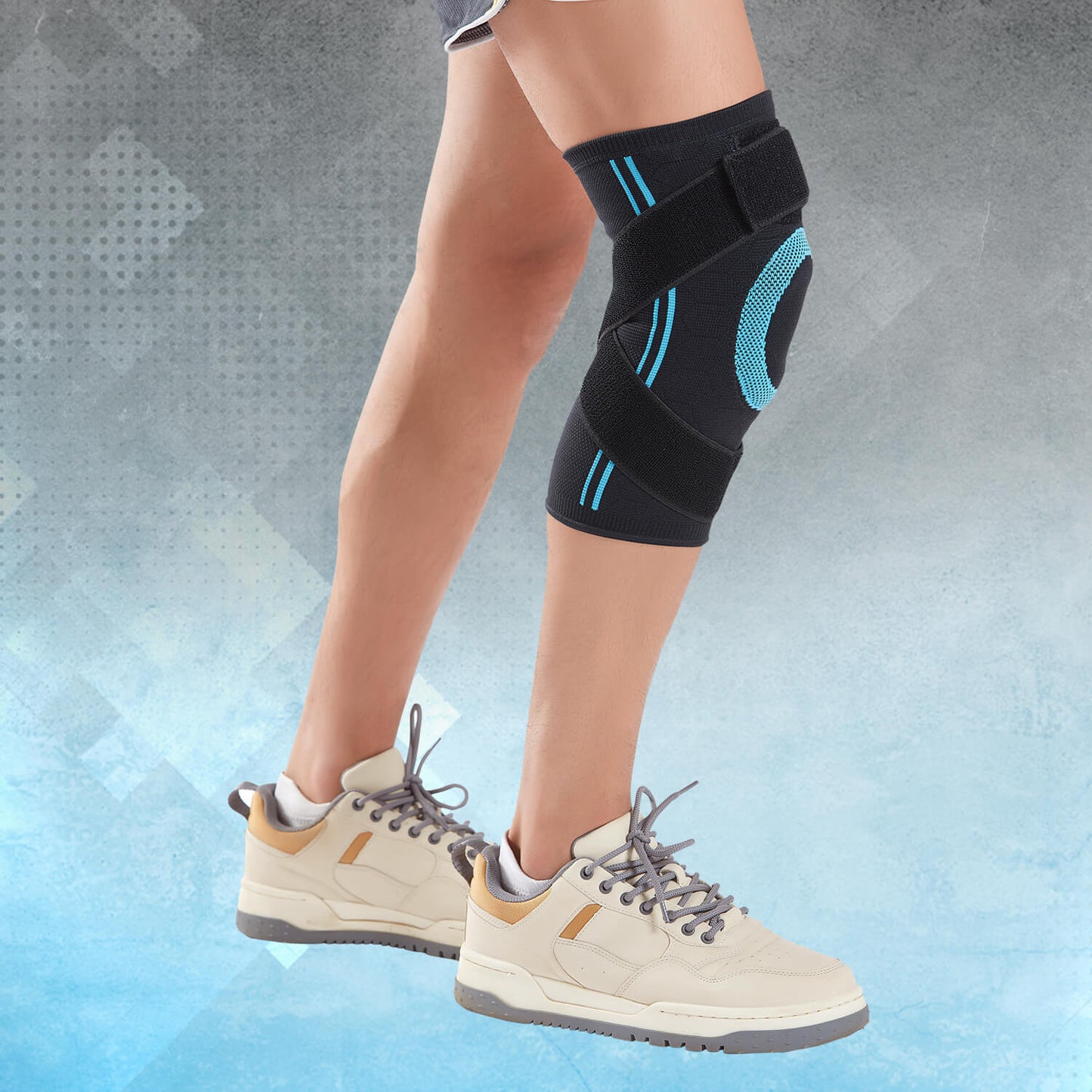 GoChamps Knee Support With Straps