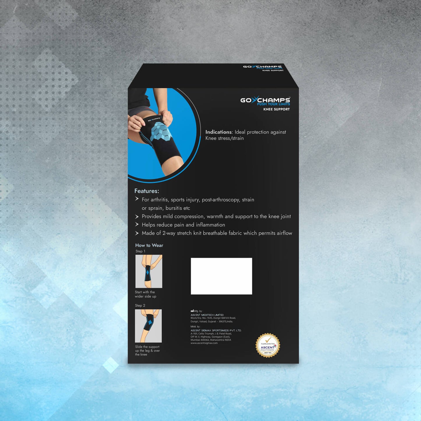 GoChamps Knee Support