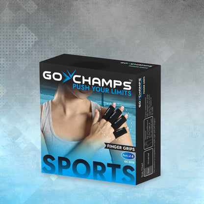 GoChamps Neoprene Lower Back Support + Calf Support + Finger Grips